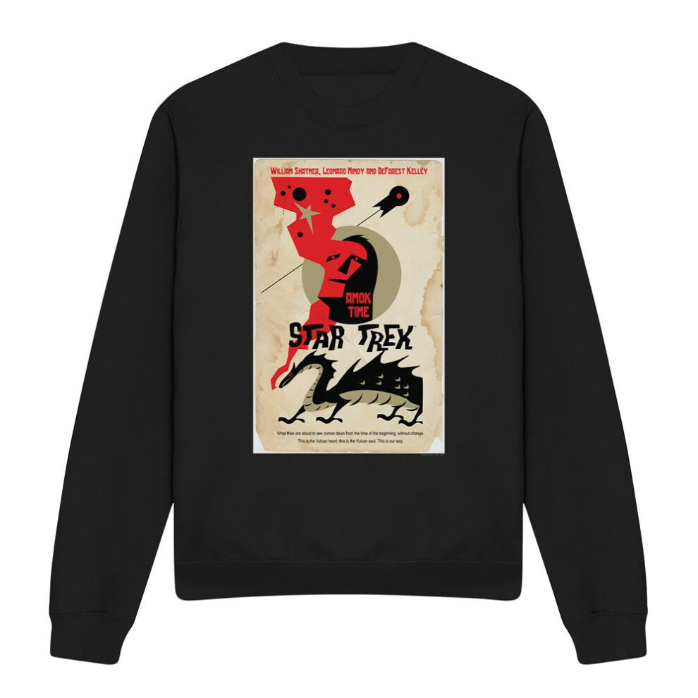 Star Trek (Xxl, ) Unisex Adult The Original Series Episode 30 Sweatshirt Black