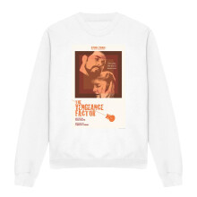 (M, White) Star Trek Unisex Adult The Next Generation Season 3 Episode 9 Sweatshirt