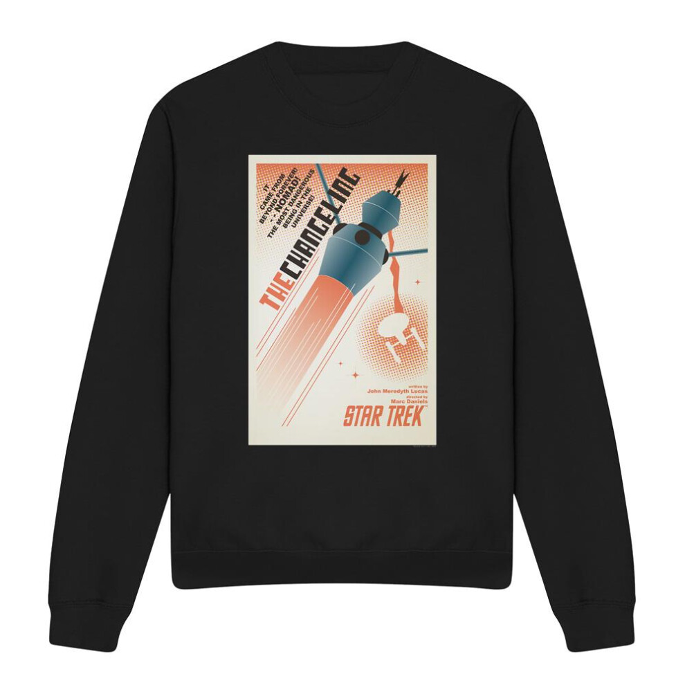 Star Trek (Xxl, ) Unisex Adult The Original Series Episode 32 Sweatshirt Black