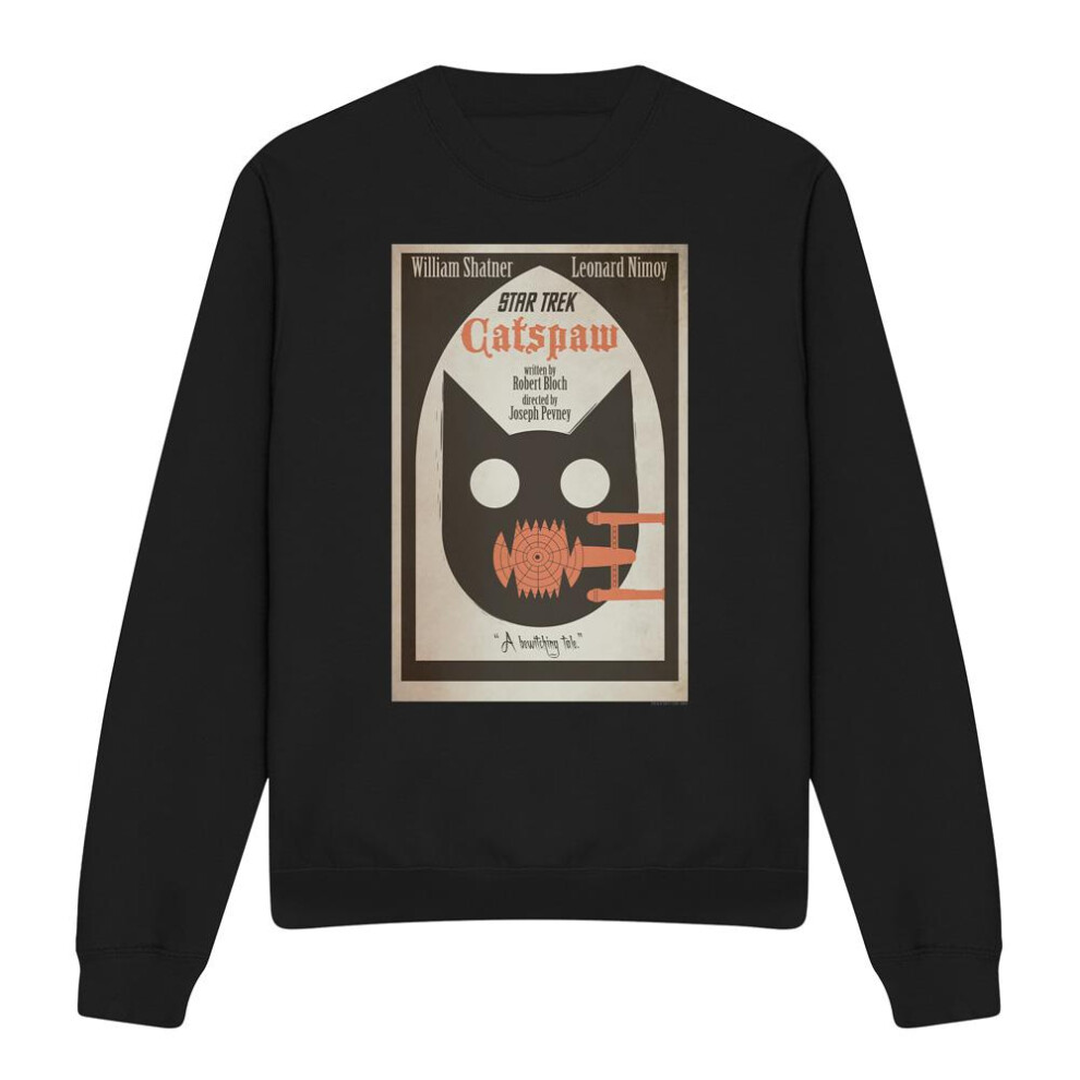 Star Trek (Xxl, ) Unisex Adult The Original Series Episode 36 Sweatshirt Black