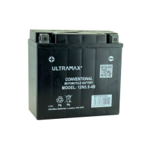 Genuine UltraMax 12N554B 12V 55AH 60 CCA Motorbike Motorcycle Battery