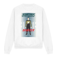 (S, White) Star Trek Unisex Adult The Next Generation Season 5 Episode 5 Sweatshirt