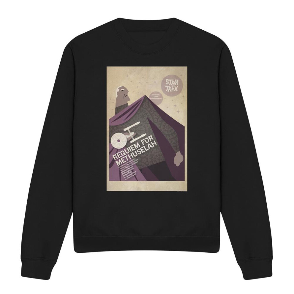 Star Trek (Xxl, ) Unisex Adult The Original Series Episode 74 Sweatshirt Black
