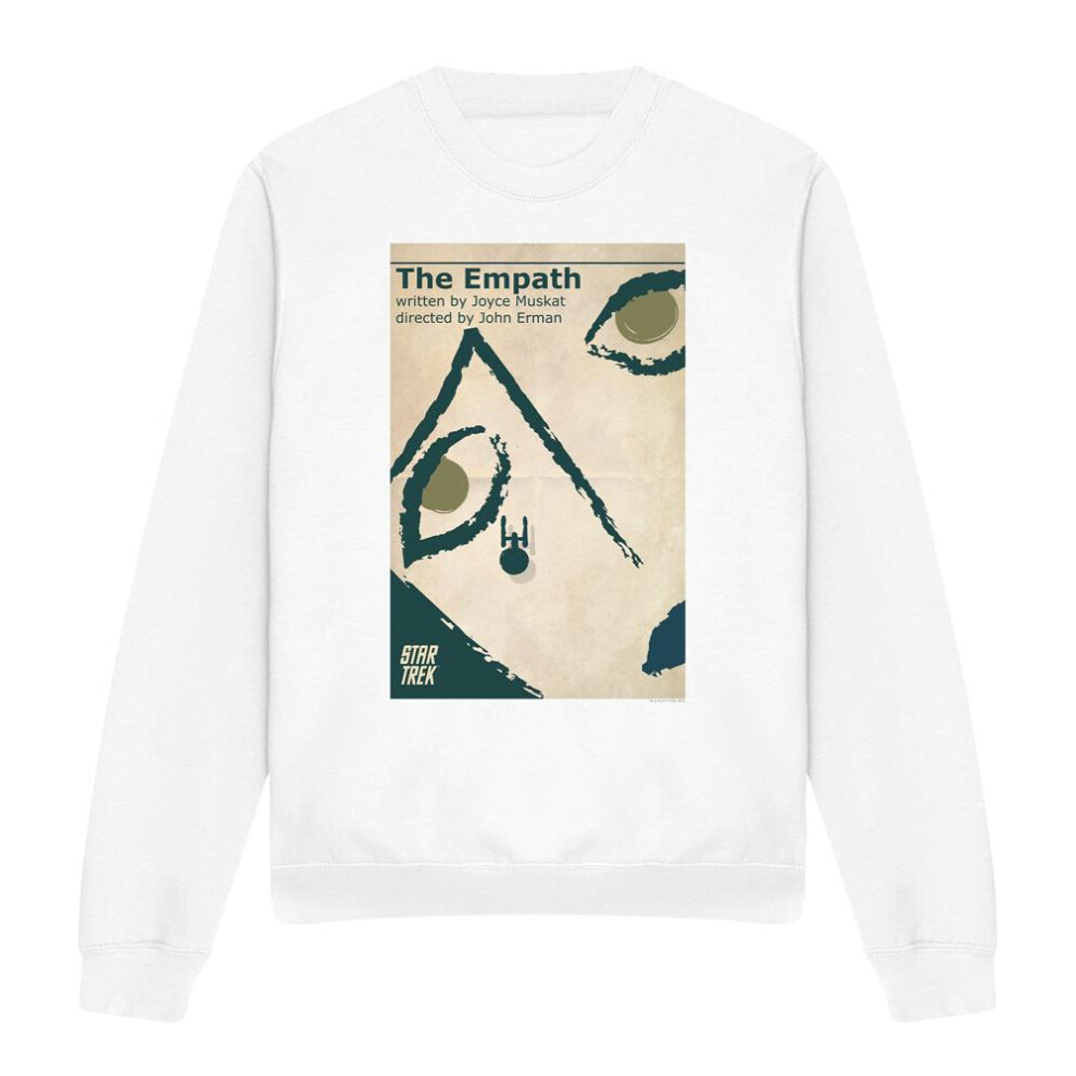 Star Trek (Xxl, ) Unisex Adult The Original Series Episode 67 Sweatshirt White