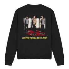(S, Black) Star Trek Unisex Adult Beam Me Out Sweatshirt