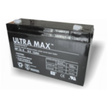 SM610 SMARTLITE GL6 ECON CLULITE TORCH BATTERY ULTRAMAX NP126 6V 12AH