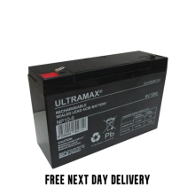 Everest Jennings 153302006 6V 10Ah Wheelchair Replacement Ultramax Battery