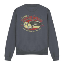 (S, Charcoal) Star Trek Unisex Adult Scotty's Garage Sweatshirt