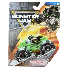 Monster Jam 2025 Officiële 1:64 Diecast Truck Serie 44 Trainings Trucks Grave Digger