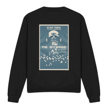 (XXL, Black) Star Trek Unisex Adult The Next Generation Season 3 Episode 16 Sweatshirt