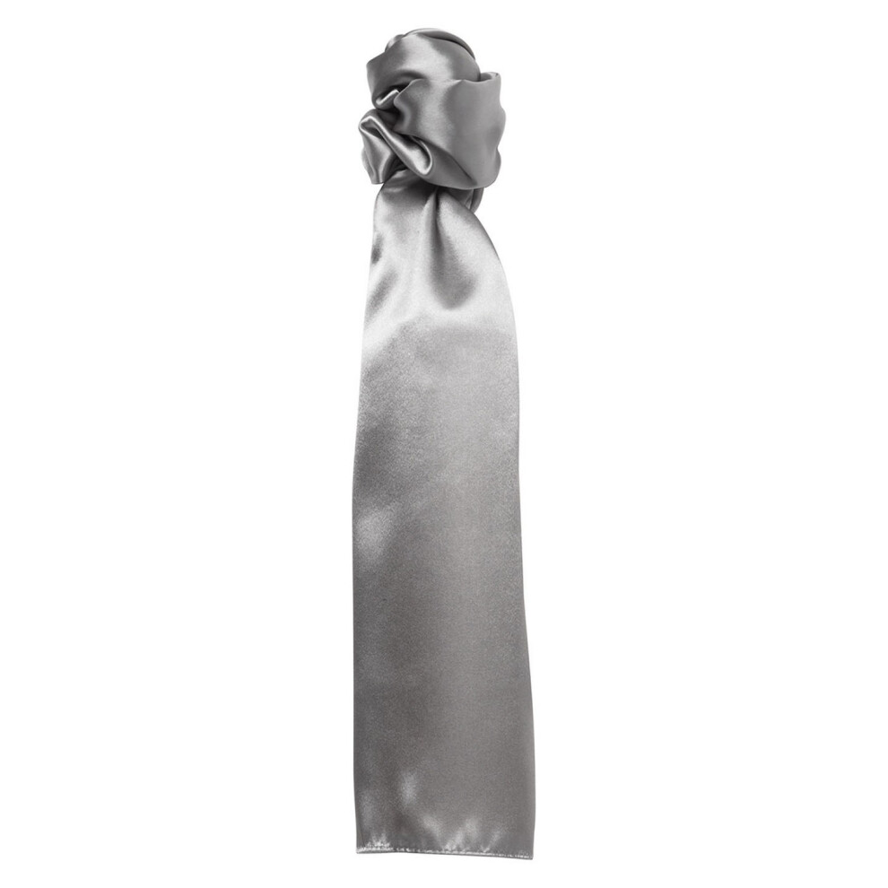 Premier (One Size, Grey) Colours Plain Scarf