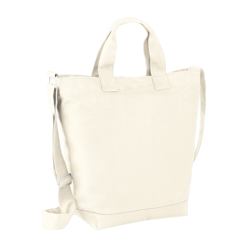 Bagbase (One Size, Natural) Canvas Shoulder Bag