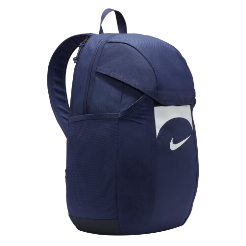 Nike (One Size, Navy/White) Nike Academy Team Logo 30L Backpack 2