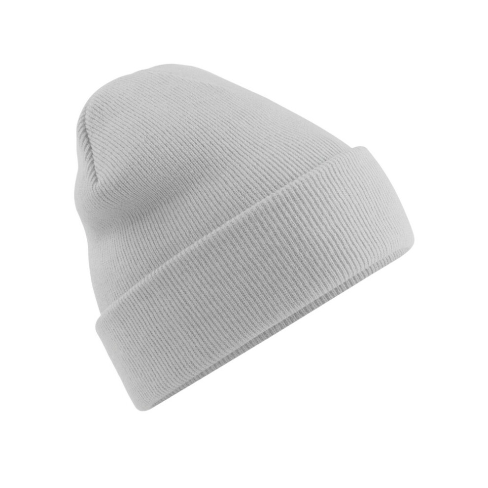 Beechfield (One Size, Light Grey) Unisex Original Cuffed Beanie Winter Hat
