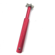 (Red) Golf Accessories Club Safe And Practical Multicolor11cm Hexagram Cleaning Knife