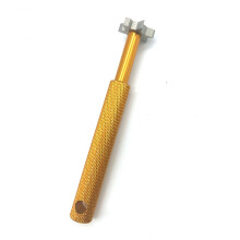 (Yellow) Golf Accessories Club Safe And Practical Multicolor11cm Hexagram Cleaning Knife