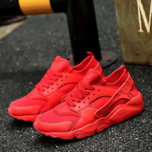 (Red, EU46) Sport Athletic Mens Shoes Outdoor Running Casual Sneakers Climbing Trainers