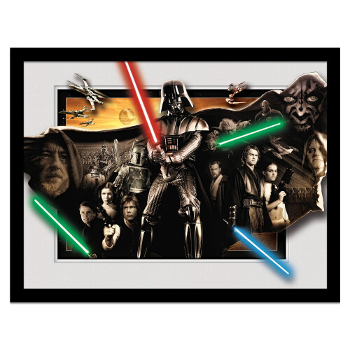 Star Wars Star Wars Vader Cloak Breakout Framed Poster