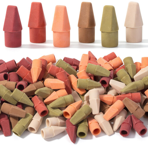Mr. Pen - Gomme de Crayon Colorées, 120 Pièces, Sans Latex, Effaçage Propre
