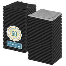 60 Pack Japanse Premium Microvezeldoeken voor Glazen - Streeploos & Kratervrij