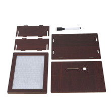 Geldsparbox 10.000$ 20,1x7,6x14,5 cm Dunkelbraun