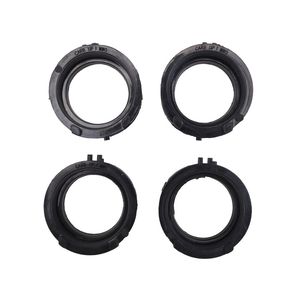 4Pc Motorcycle Carburetor Manifold Interface Intake Adapter Joint Boot For Cbr900rr Cbr 900 Rr Cbr900 1993-1999 6033932641281