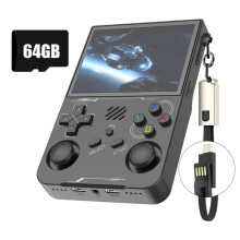 R36XX Retro Handheld Game Console 64G 14000+ Games 3,5 Inch Scherm Linux Systeem Draagbare Pocket Videospeler Kindercadeau D