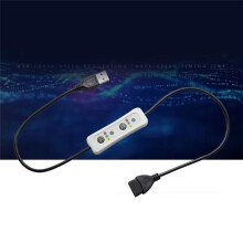 Universal 5V USB Extension Remote Control 3-Speed Timing Power Cable for USB Ceiling Fan USB LED Light Lamp