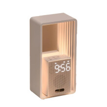 Digital Alarm Clock,Sunrise Wake- Light,9Sleep Aid White Noise Sounds Machine,Dimmable Touch Nightlight,Snooze (EU),B