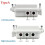AP Wireless Bridge Case for Outdoor Communication Base Station Long Range Network Booster,Waterproof Box Type A 4