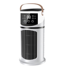 Water Cooling Fan Air Conditioner Adjustable Speeds Timer Personal Fan Air Cooler with Humidifier for Home Office