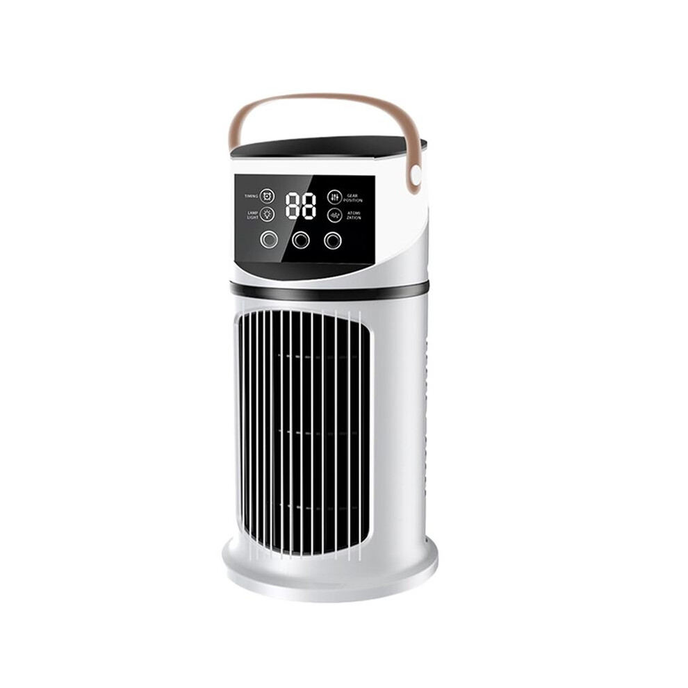 Water Cooling Fan Air Conditioner Adjustable Speeds Timer Personal Fan Air Cooler With Humidifier For Home Office 6032276961208