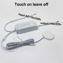 110-220V Penetrable Wood Touch Sensor 110V 220V Dimmable Touch Sensor Under Cabinet Parall A