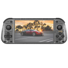 R50S Retro Handheld Game Console128GB Linux System 5.1inch IPS Screen Dual Player Online Gaming Console Black