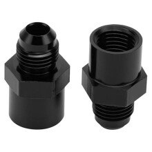 Truck 6AN Male Flare to Female M16-1.5 and M14-1.5 O-Ring Power Steering Supply Feed Fuel  Adapter Fitting Connector