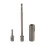 Jack Schlitzbohrer-Adapter T-Nut Vielseitig Einsetzbar Schlitzbohrer-Aufsatz-Set mit 2 Adapterbits 1