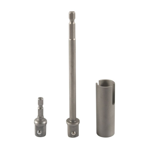 Jack Schlitzbohrer-Adapter T-Nut Vielseitig Einsetzbar Schlitzbohrer-Aufsatz-Set mit 2 Adapterbits
