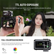 IT30 Pro TTL-Flitser voor -Camera'S Draadloze Masterontvanger 2.4G Draadloos Touchscreen