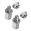 Bicycle Hub Hitch Adapter, M10x1.0 Thru Axle Adapter, Universal Bicycle Trailer Coupling Connector 4