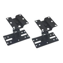 2Pcs Adjustable Speaker Wall Mounts Universal Holders for Surround Sound Ideal for Study Room Bedroom Hotel Indoor Use