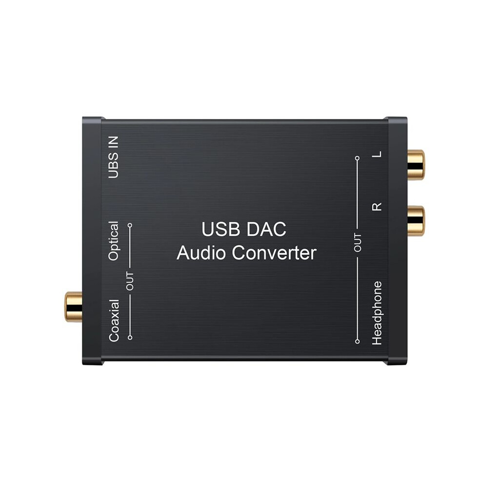 Usb Audio Converter Usb To Digital Coaxial Optical 3.5Mm Headphone Stereo Output Usb Audio Sound Card Adapter For Pc 6033286464574
