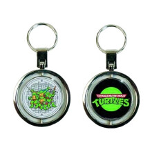 Teenage Mutant Ninja Turtles Logo Spinner Keyring