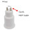 6pcs Gu10 to E26 Adapter, Gu10 to Standard Screw in Base E26 Socket Adapter Converter 3