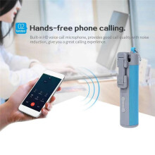 Audio Device Combined with Selfie Stick and Charging Battery Handheld Speaker and Selfie Stick Light Power Bank Orange