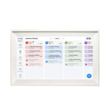 WIFI 15.6inch Hindetel Digital Family Calendar Touch Screen Wall Calendar for Seamless Schedule Syncing EU Plug
