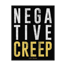 Nirvana Negative Creep Woven Patch