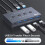 USB3.0 Switcher KVM Shared Controller Adapter 5Gbps Rate Power Free Operation Fit Computer Mouse Keyboard USB Devices 4