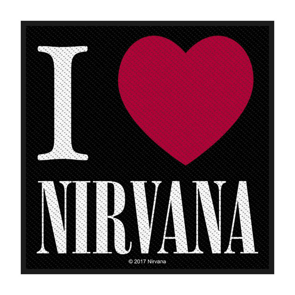 Nirvana I Love Nirvana Patch