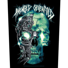Avenged Sevenfold Mechanical Skull Patch