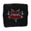 Dark Funeral Logo Fabric Wristband 1